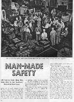"Man-Made Safety," Page 12, 1953